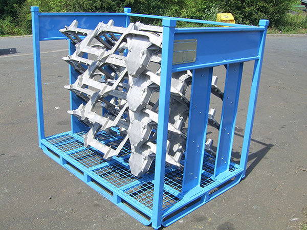 Rack made for automotive instrument panels