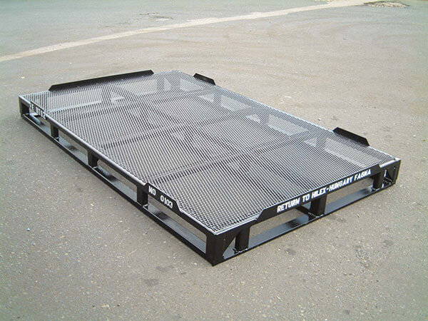 Bespoke steel rack for a specialist automotive application
